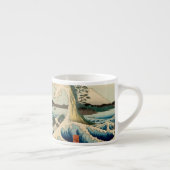 Japanisches Meer von Satta Hiroshige Kunst Espressotasse (Rechts)