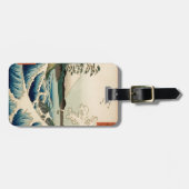 Japanisches Meer von Satta Hiroshige Kunst Gepäckanhänger (Vorderseite horizontal)