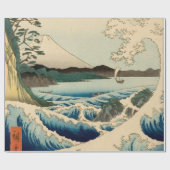 Japanisches Meer von Satta Hiroshige Kunst Geschenkpapier (Flach)