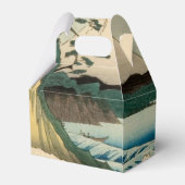Japanisches Meer von Satta Hiroshige Kunst Geschenkschachtel (Rückseite)