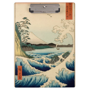 Japanisches Meer von Satta Hiroshige Kunst Klemmbrett