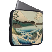 Japanisches Meer von Satta Hiroshige Kunst Laptopschutzhülle (Vorne Rechts)