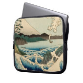 Japanisches Meer von Satta Hiroshige Kunst Laptopschutzhülle (Vorderseite Links)