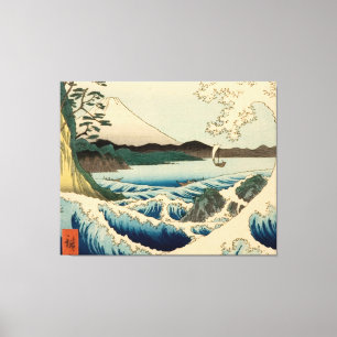 Japanisches Meer von Satta Hiroshige Kunst Leinwanddruck