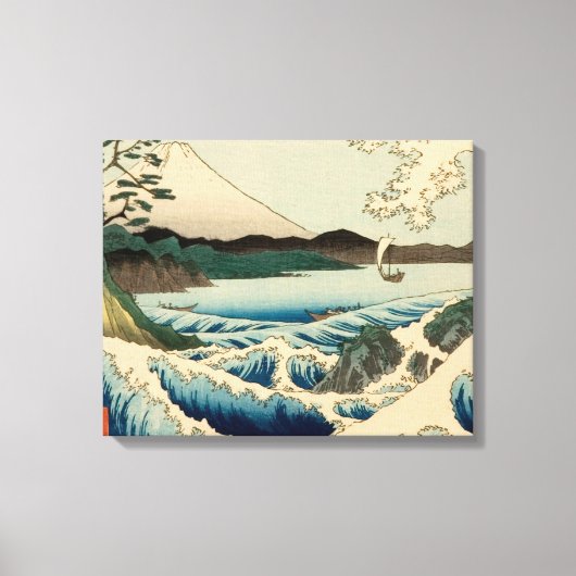 Japanisches Meer von Satta Hiroshige Kunst Leinwanddruck (Vorderseite)