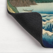 Japanisches Meer von Satta Hiroshige Kunst Mousepad (Ecke)
