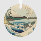 Japanisches Meer von Satta Hiroshige Kunst Ornament (Rückseite)