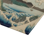 Japanisches Meer von Satta Hiroshige Kunst Schneidebrett (Ecke)