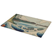 Japanisches Meer von Satta Hiroshige Kunst Schneidebrett (Ecke)