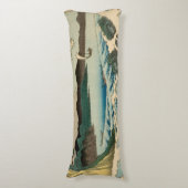 Japanisches Meer von Satta Hiroshige Kunst Seitenschläferkissen (Vorderseite Vertikal)