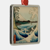 Japanisches Meer von Satta Hiroshige Kunst Silbernes Ornament (Rechts)