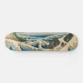 Japanisches Meer von Satta Hiroshige Kunst Skateboard (Horizontal)