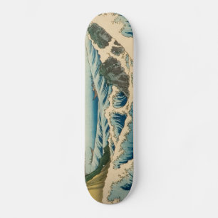 Japanisches Meer von Satta Hiroshige Kunst Skateboard
