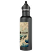 Japanisches Meer von Satta Hiroshige Kunst Trinkflasche (Rechts)