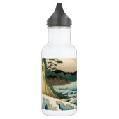 Japanisches Meer von Satta Hiroshige Kunst Trinkflasche (Links)