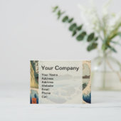 Japanisches Meer von Satta Hiroshige Kunst Visitenkarte (Stehend Vorderseite)