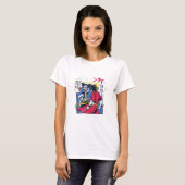 Japanisches Monster-Comic T-Shirt (Vorne ganz)
