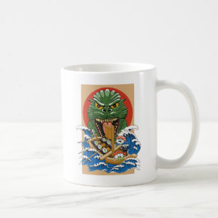 Japanisches Monster Sushi Lover Kaffeetasse