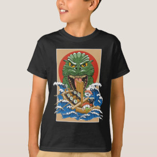 Japanisches Monster Sushi Lover T-Shirt