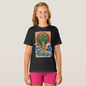 Japanisches Monster Sushi Lover T-Shirt (Vorne ganz)