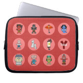 Japanisches Monster Yokai Spirit Laptopschutzhülle (Vorderseite)