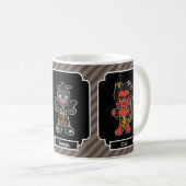 Japanisches Monstertrio: Yurei, Tengu und Oni Yoka Kaffeetasse (VorderseiteRechts)
