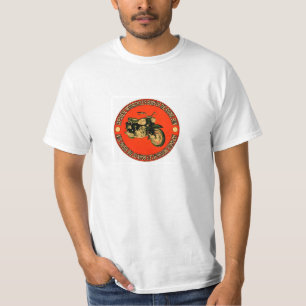 Japanisches Motorrad, geboren aus der aufgehenden T-Shirt