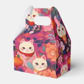 japanisches Muster-Gastgeschenk Geschenkschachtel (Rückseite)