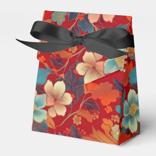 japanisches Muster-Gastgeschenk Geschenkschachtel (Vorderseite)