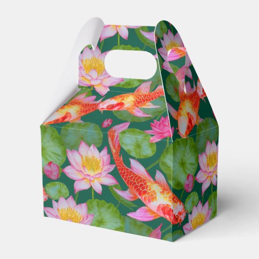 japanisches Muster-Gastgeschenk Geschenkschachtel (Rückseite)