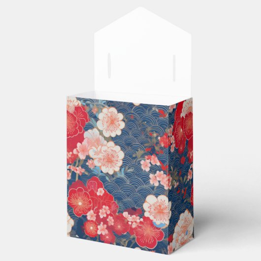 japanisches Muster-Gastgeschenk Geschenkschachtel (Geöffnet)