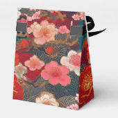 japanisches Muster-Gastgeschenk Geschenkschachtel (Rückseite)