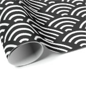 Japanisches Muster Geschenkpapier (Rolleneckpunkt)