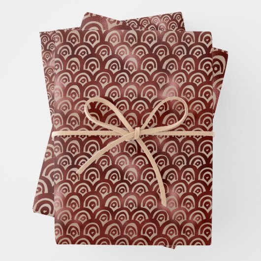 japanisches Muster Geschenkpapier Set (Beispiel)