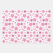 Japanisches Muster Geschenkpapier Set (Vorderseite 3)