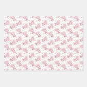 Japanisches Muster Geschenkpapier Set (Vorderseite 2)