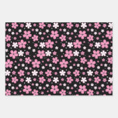 Japanisches Muster Geschenkpapier Set (Vorderseite)