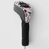 Japanisches Muster Golf Headcover (angewinkelt)