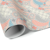 japanisches Muster. Illustration Geschenkpapier (Rolleneckpunkt)