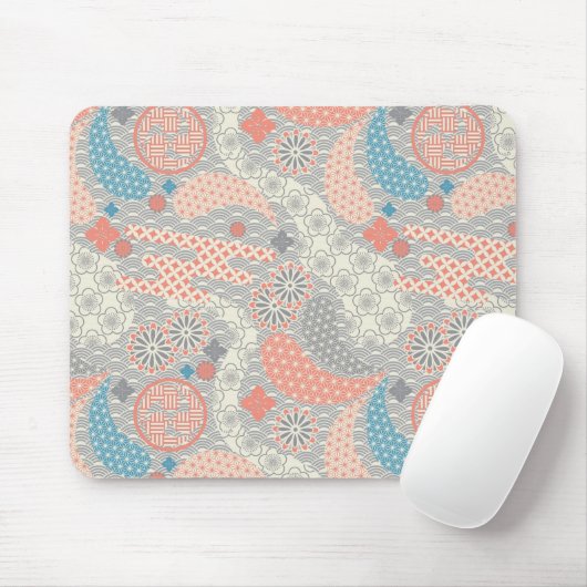 Japanisches Muster. Illustration. Mousepad (Mit Mouse)
