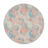 Japanisches Muster. Illustration. Schneidebrett (Vorderseite)