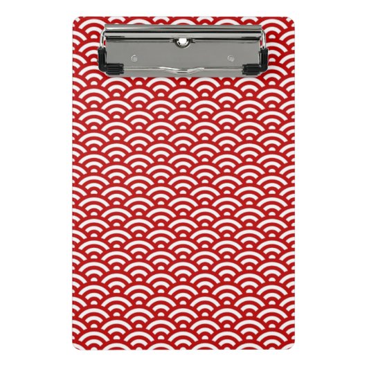 Japanisches Muster Mini Klemmbrett (Vorderseite)