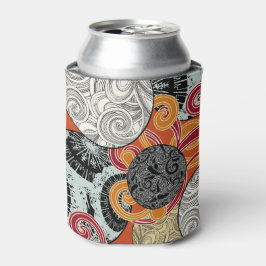japanisches Muster mit Kugeln und Wirbel Dosenkühler