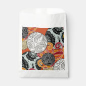 japanisches Muster mit Kugeln und Wirbel Geschenktütchen (Vorderseite)