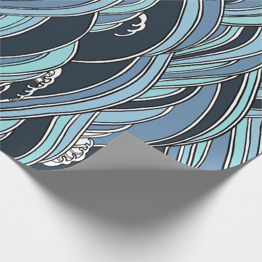 japanisches Muster-Packpapier Geschenkpapier (Ecke)