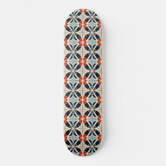 Japanisches Muster Skateboard (Vorderseite)