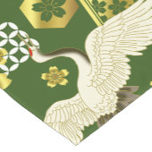 Japanisches Muster TABELLE RUNNER Kurzer Tischläufer (Ecke)