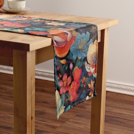 Japanisches Muster TABLE RUNNER Kurzer Tischläufer (Beispiel)