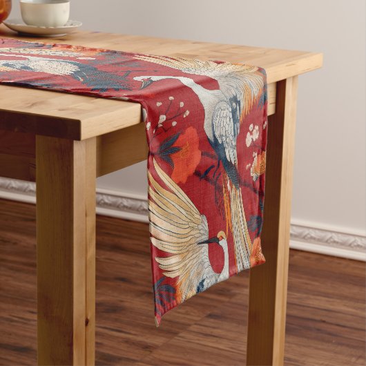 Japanisches Muster TABLE RUNNER Kurzer Tischläufer (Beispiel)