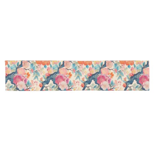 Japanisches Muster TABLE RUNNER Kurzer Tischläufer (Horizontal)